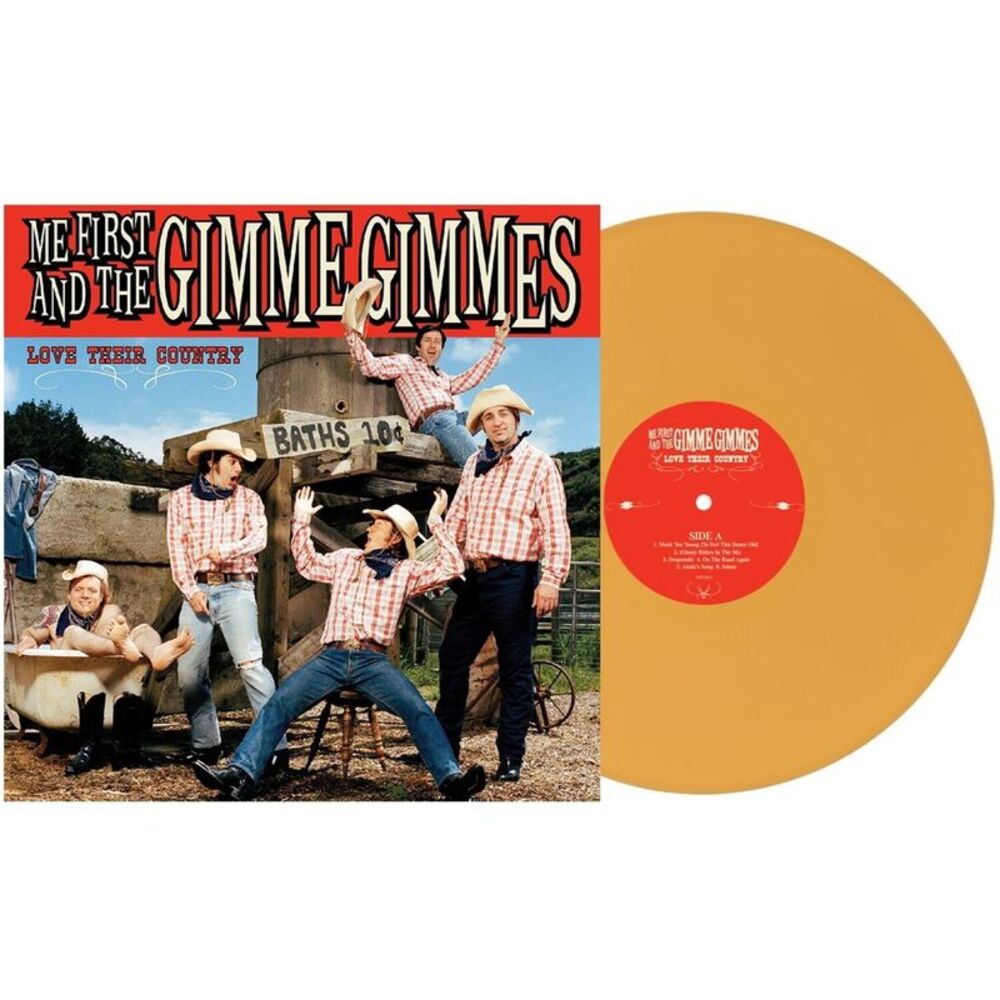 Me First and the Gimme Gimmes - Love Their Country - Mustard Yellow  LP LP